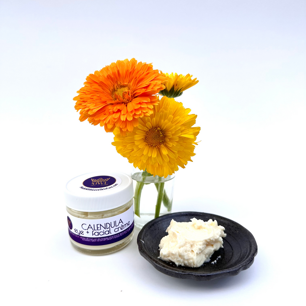 Calendula Eye & Face Crème - Nourishing Skin Care Delight for Dry Skin