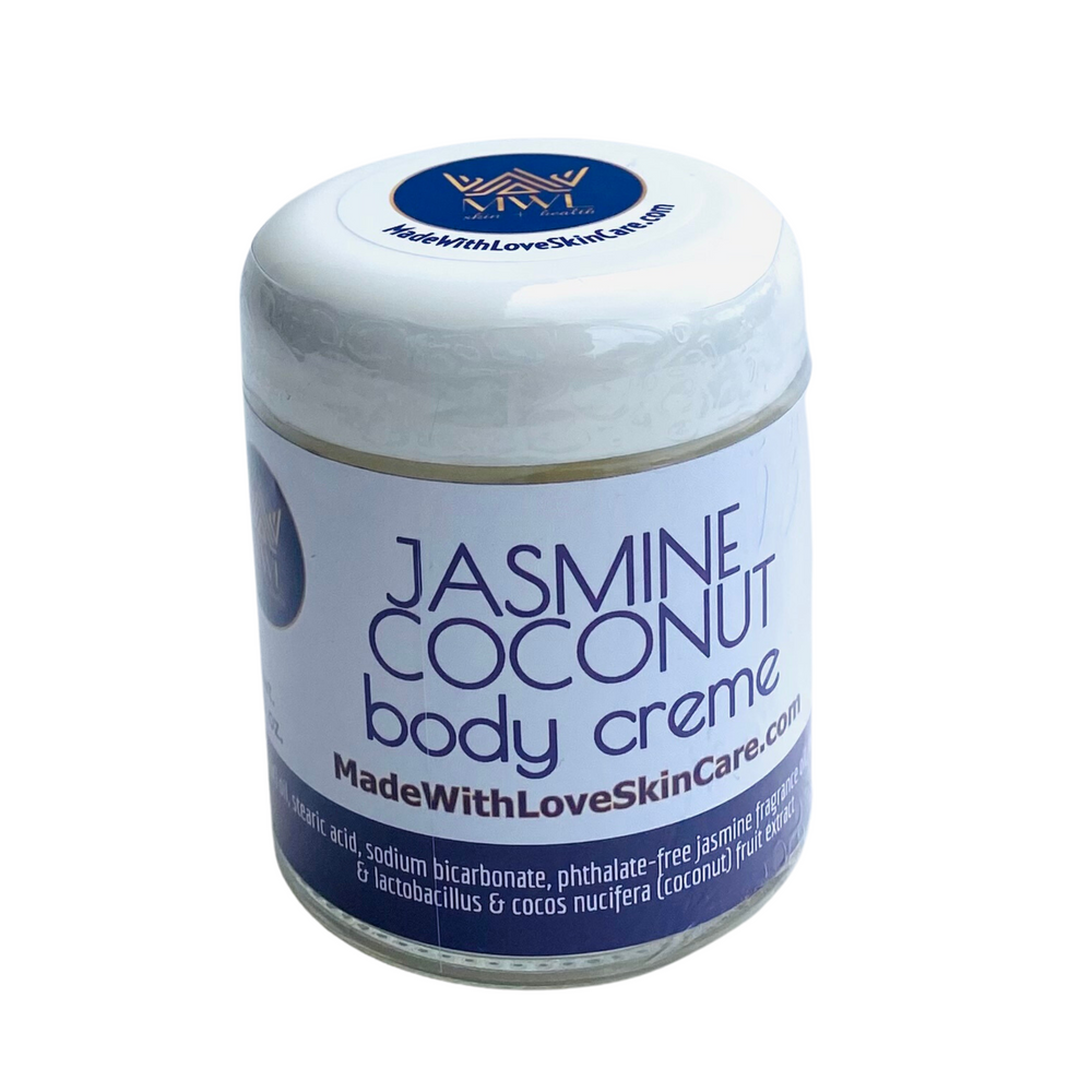 
            
                Load image into Gallery viewer, Jasmine Coconut Body Crème - Vegan Skincare
            
        