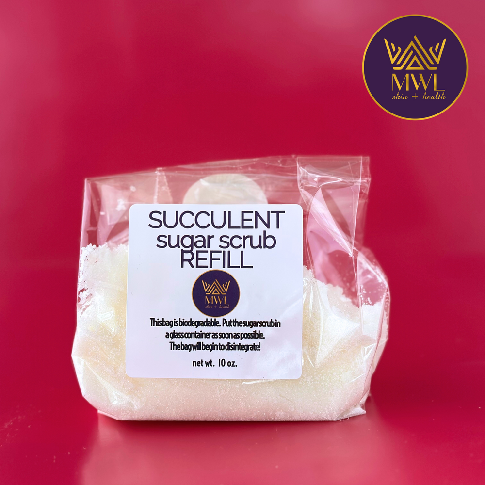 succulent sugar SUCCULENT SUGAR SCRUBS – Made With Love Natural Skin Care