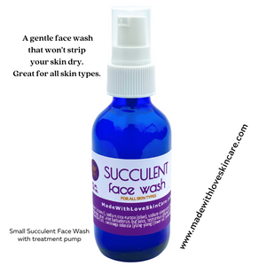 succulent skin Succulent Foaming Face Wash