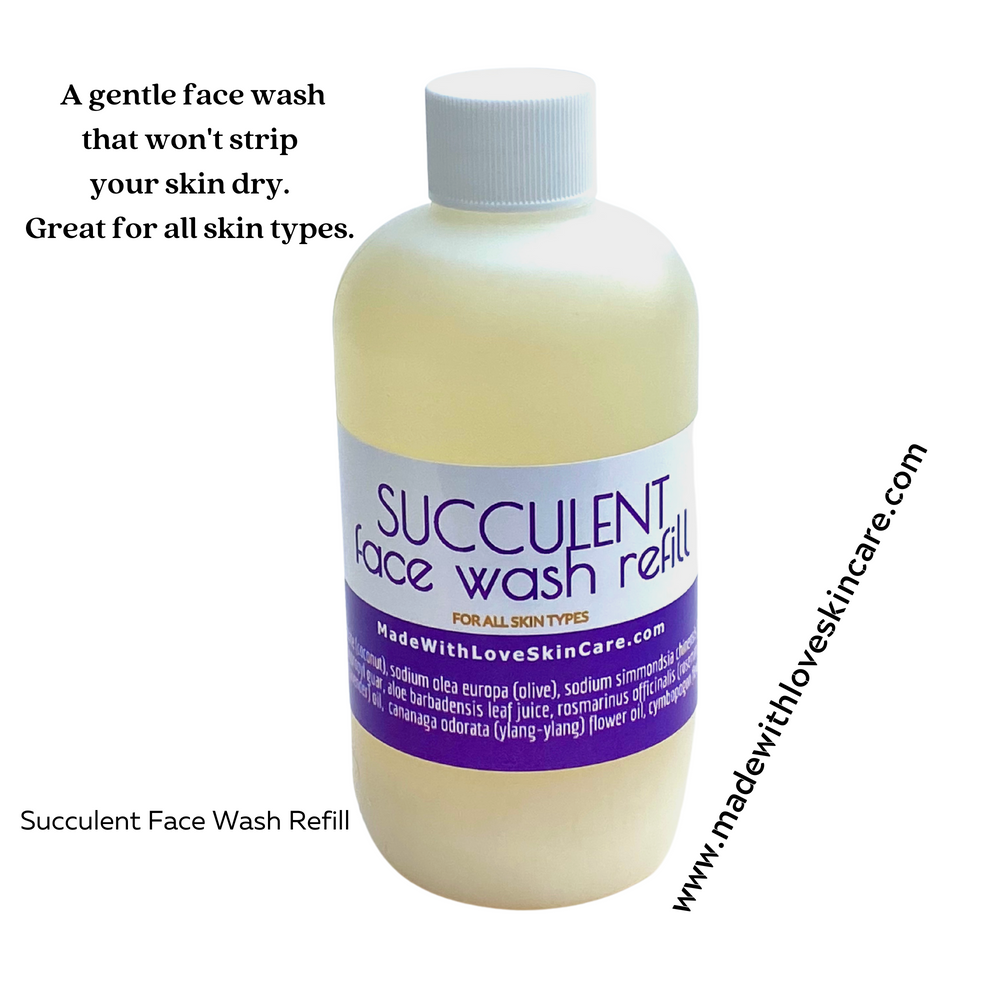 succulent skin care Succulent Foaming Face Wash